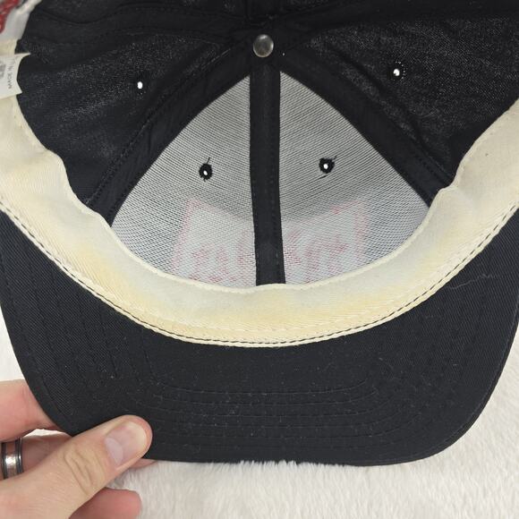 Vintage 90s New World Order NWO Wrestling Snapback Hat WCW WWF WWE Racing Champ - Picture 10 of 10